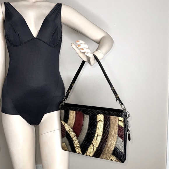 Supreme Vintage Python Snake Patchwork Bag - Picture 9 of 17